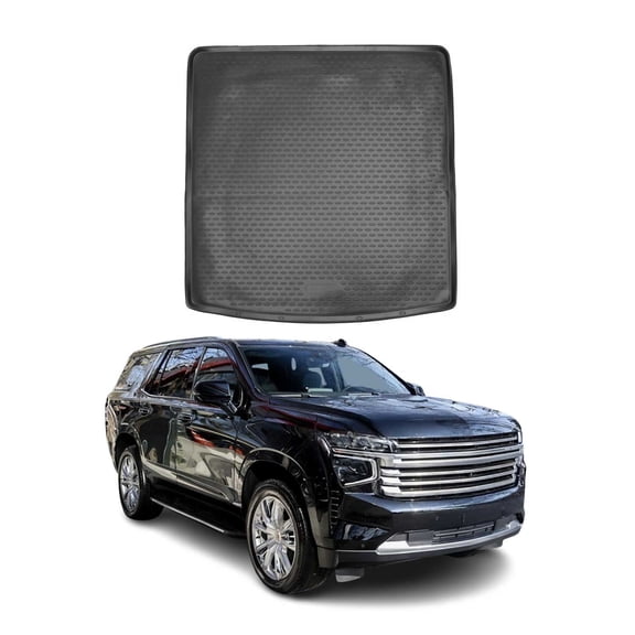 OMAC Cargo Mats Liner for Chevrolet Tahoe 2021-2026 Waterproof TPE Black