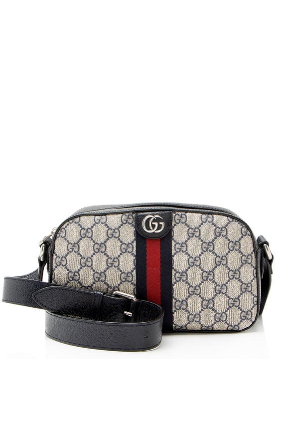 Pre-Owned Gucci GG Supreme Ophidia Small Camera Bag