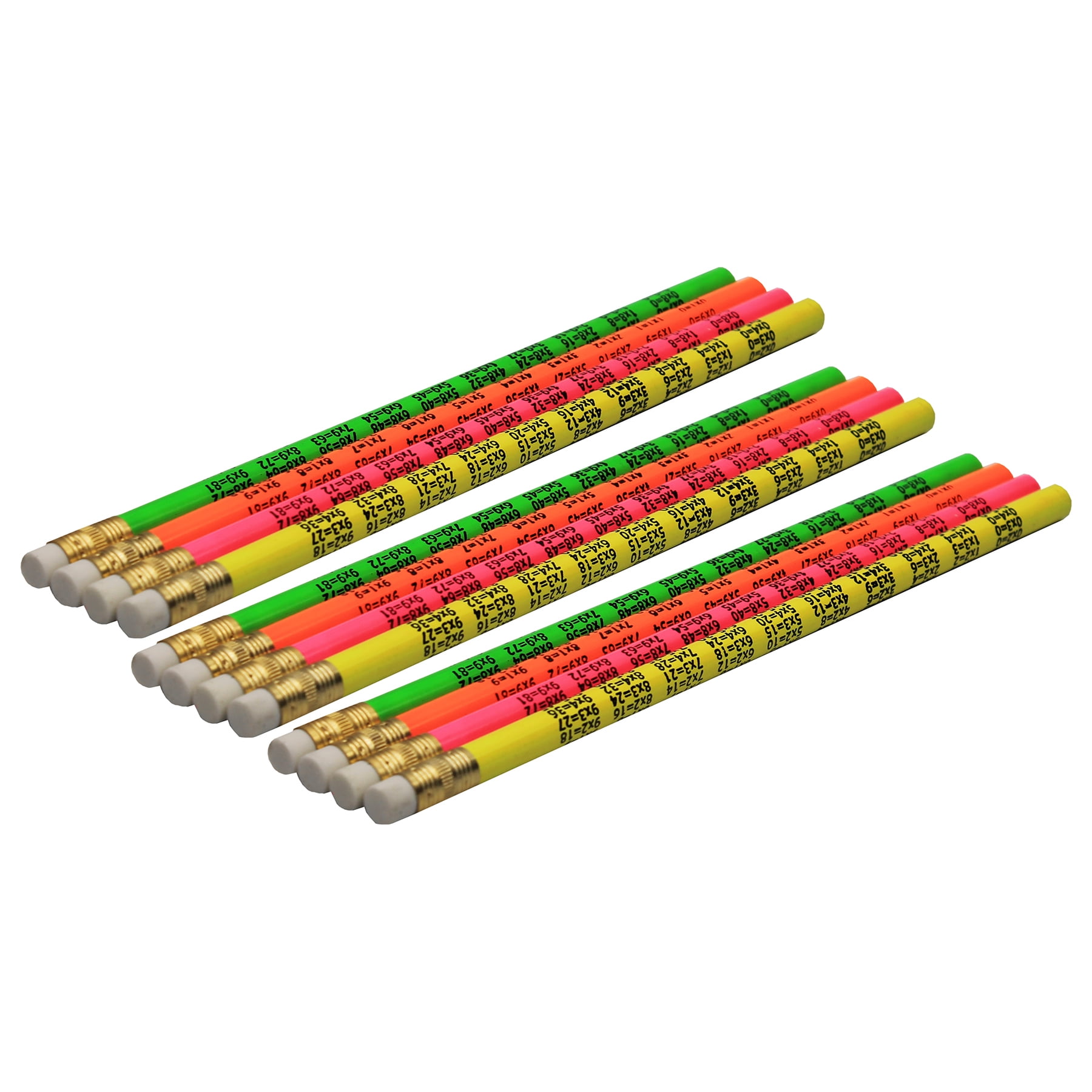 Moon Products Pencils Multiplication, 12 Per Pack, 12 Packs