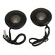 thumbnail image 3 of Tweeter de cúpula de 150W de estructura compacta negra de alta fidelidad con Base para todos los sistemas de Audio del coche, 2 uds., 3 of 5