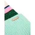 thumbnail image 3 of Packed Party Cozy Stripes Chenille Hat and Gloves Set, Green, 3 of 7