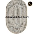 thumbnail image 4 of Jaipur Art And Craft Handmade Natural Fiber Denim Cotton Jute Area Rug Braided Reversible Carpet Rug Size - (9x12 Sq Feet), (108x144 Inches), (270x360 CM), 4 of 7