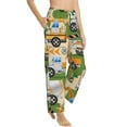 thumbnail image 6 of Salouo Construction Machinery1 Print Women's Pajama Pants Casual Loose Sweatpants PJs Flowy Pants Drawstring Palazzo for Women Wide Leg Pants Lounge Pajama -X-Large, 6 of 8
