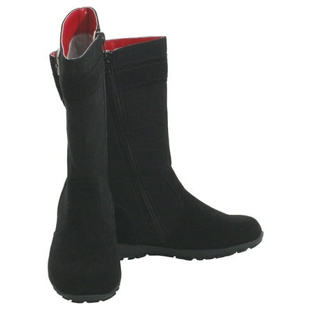 L'Amour Black Side Buckle Fashion Boot Toddler 7-Little Girl 4