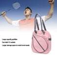 thumbnail image 3 of Badminton Gear Bag, Water Resistant Nylon Racket Bag with Laptop Compartment, Large Capacity, Dry Wet Separation for Travel, Modern and Stylish Appearance, 3 of 7