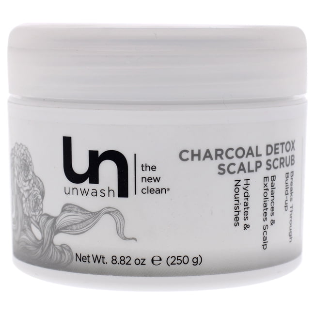 Charcoal Detox Scalp Scrub by Unwash for Unisex - 8.82 oz Scrub