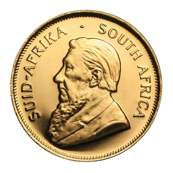 South African Mint South Africa 1/10oz Gold Krugerrand Coin - Random Year BU