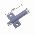 thumbnail image 2 of 10 pcs Damping Door Closer for Cabinets, Soft Buffers for Kitchen Doors, Gray, 2 of 3