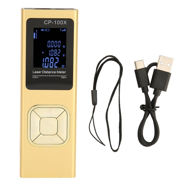 Medidor de distancia láser Mini portátil de mano impermeable a prueba de polvo herramienta de medición láser Digital a prueba de caídas