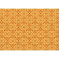 thumbnail image 1 of Ahgly Company Indoor Rectangle Patterned Neon Orange Area Rugs, 3' x 5', 1 of 6