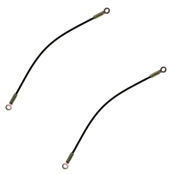 TRQ Tailgate Tail Gate Cables Pair for Chevy Blazer S10 GMC Jimmy S15 Bravada BDA30059