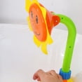 thumbnail image 2 of 1 unid Spray de mano divertido rociador de baño herramienta de flores juguetes de agua rociador ducha para niños juego de bañera amarillo baño cabeza de niño para bebé niños juguete girasol, 2 of 5