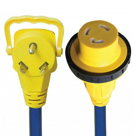 Voltec 16-00585 E-Zee Grip Extension Cord with Locking Ring - 35', 30 Amp