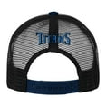 thumbnail image 3 of Youth White/Navy Tennessee Titans Essentials Trucker Adjustable Hat, 3 of 3