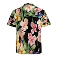 thumbnail image 3 of High Quality Hawaiian Shirts for Men Short Sleeve Aloha Beach Shirt Floral Summer Casual Button Down Shirts Blouses VNJ9UP, 3 of 7