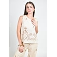 thumbnail image 5 of Conjunto con detalle bordado Roman Fashion /Juvenil, 01549 (Beige) beige M, 5 of 5
