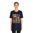 thumbnail image 3 of Weird Teachers Build Character Teachers School Funny Sayings T-Shirt XS-6XL, 3 of 12