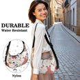 thumbnail image 5 of Tower Pink Shoulder Bag Adjustable Strap Shoulder Bag for Commuter Outdoor Enthusiast, 5 of 5
