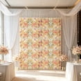 thumbnail image 4 of Artificial Flower Wall Panel Purple White Champagne Floral Backdrop for Wedding Party Photo Booth Decor, 24x16in Silk Rose Flower Wall, 4 of 6