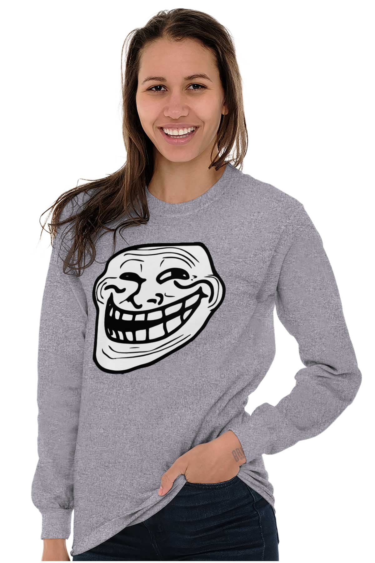 Sad Troll Face Meme Source the Voices Told Meme T-shirt -  Sweden