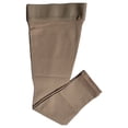 thumbnail image 2 of GILIGEGE Thigh High 20-30Mmhg Compression Stockings Footless for Men & Women Circulation with Silicone Dot Band Sun Protection Leg Sleeves for Bike Cycling Hiking Running Basketball Sports Khaki, 2 of 9