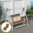 thumbnail image 2 of Deeceymbur Outdoor Cushion Waterproof Sunproof Four Fold Beach Chair Seat Pad for Lounger Swing Hanging Basket 79X22 Inches, 2 of 8