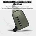 thumbnail image 5 of ECZHAW Sling Bag for Women Men, Crossbody Sling Backpack Small Sling Bag Multipurpose Crossbody Shoulder Bag Travel Hiking Backpack, Sling Bag for Men, 5 of 8