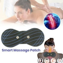 NIBOLOG Neck Massage Pad Mini Portable pulse Intelligent Multi-modes Pain Relief Men Women Shoulder Back Body Electric Massager Patch Fitness Training
