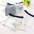 thumbnail image 6 of WOLLED 2-12 Years Boys Underwear Panties for Kids Soft Cotton Boxer Briefs Toddler Various Cute Patterns Four Corners Shorts 4 PCS, 6 of 9