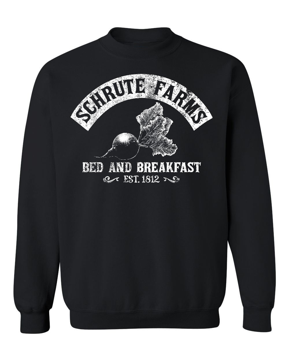 P&B Schrute Farms Beets Bed & Breakfast Funny Crewneck Sweatshirt ...