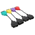 thumbnail image 1 of Obd2 Diagnostic Cable, 4pcs OBD2 Scanner Cable Adapter Diagnostic Connector Car Scan Tool Replacement For  ECU, 1 of 8