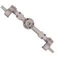 thumbnail image 3 of Aluminum Alloy Front and Rear Axles Upgrade Parts RC 4 Wheel Axles for MN 90 and 99S Series Titanium Color, 3 of 4