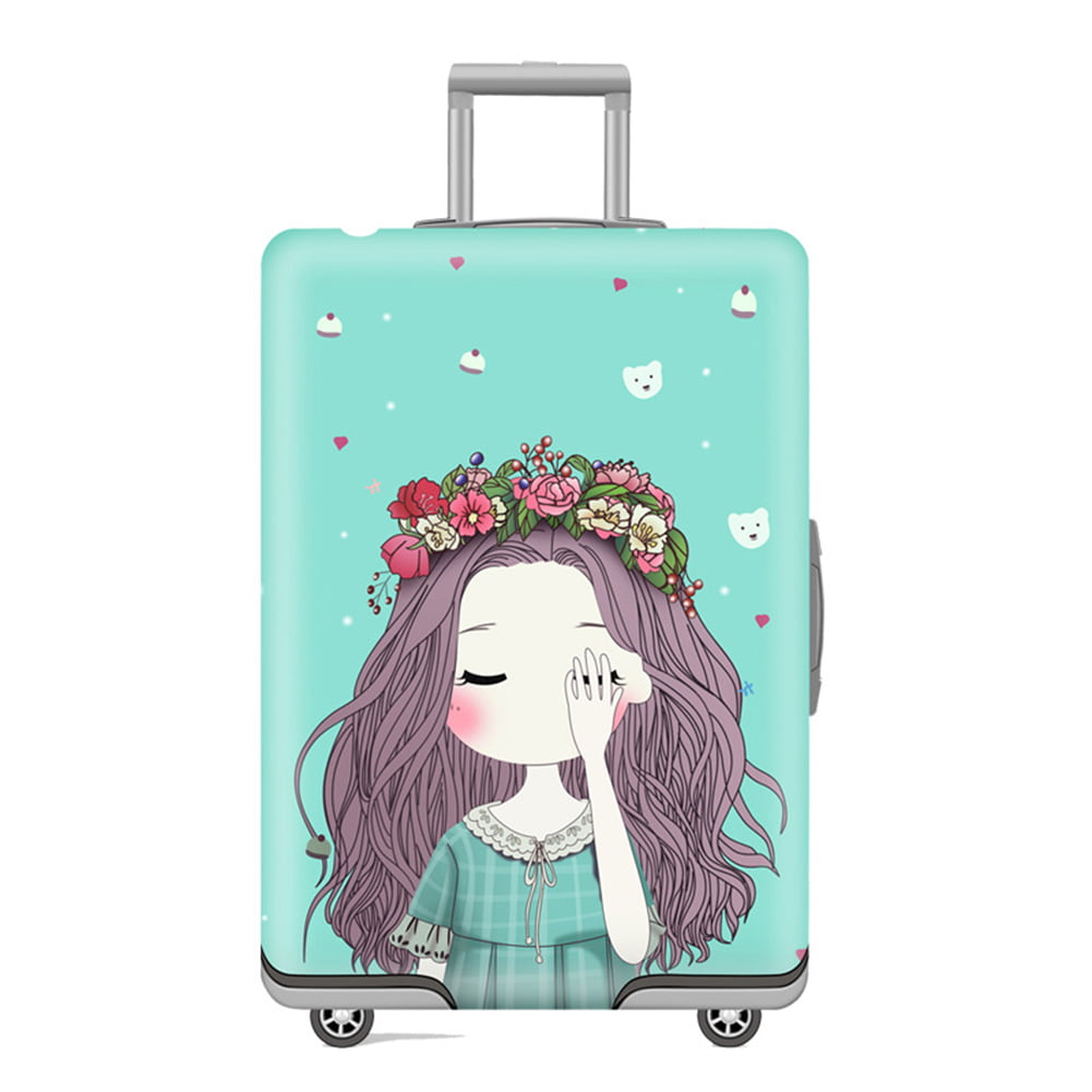 for 18-20 Suitcase S Panda/White OSVINO Cute Cartoon Animal Suitcase Protector Dustproof Easy to Recognize Unique 18-28 Inches Luggage Cover with Zipper for Travel Trip