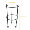 thumbnail image 2 of HEMOTON Climbing Frame Shelf Climbing Vine Trellis Potted Plant Support 21.5X48.5CM, 2 of 8