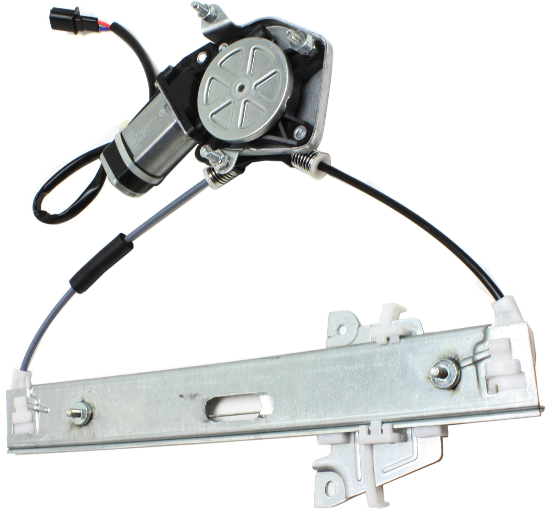 Window Regulator For 2001-2007 Ford Escape 2005-2007 Mercury Mariner Rear, Left Driver Power With Motor