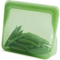 thumbnail image 1 of Sac de Rangement Réutilisable en Silicone Alimentaire czcpp-Platinum, Vert (Support-Up Mini) / Réduire Plastique à Usage Unique / Cuire, Stocker, sous Vide, Ou Congeler / Étanche, Lavable au Lave-Vaisselle, Écologique / 28 Oz, 1 of 4