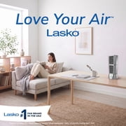 Lasko Wind Tower 14 3-Speed Oscillating, Pivoting Head Tower Desk Fan 4910