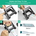 thumbnail image 5 of Toothpaste Squeezer Toothpaste Tube Squeezer Toothpaste Tube Squeezer Black Tube Squeezer Metal Cream Tube Squeezer for Artist, Hair Salon, Painter, 5 of 5
