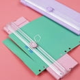 thumbnail image 2 of Bamboohart Paper Cutter Paper Cutter Slider Paper Trimmer White, 2 of 3