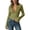 Green, variant on Women's Lace Trim Long Sleeve Top, V-Neck Slim Fit Flare Sleeve Blouse, Coquette Going Out Crop Top for Casual Wear(Red/S)