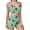 BB-Green, variant on Gytharion Flannel Pajamas Set for Women Cute Dog Footprint Print Fleece Warm Cropped Pj Tank Top and Shorts 2 Piece Loungewear Set Winter Soft Cozy Fuzzy Thermal Sleepwear Set