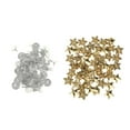 thumbnail image 2 of 50 Set Star RIVET Studs Punk Bolsa Cuero DIY Craft Accesorio - Oro, # 6 perfecl Botones de BRICOLAJE, 2 of 8