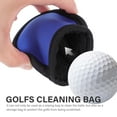thumbnail image 4 of 1PC Portátil Golfts Limpieza Bolsa Práctica Bolas de golf Limpiando Bolsa protectora, 4 of 6