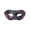 A005- Hot Pink, variant on Venetian Masquerade Masks, Halloween Mask 8 Inch Masquerade Mask for Couples Mask for Halloween Party Mardi Gras Themed Events Black with Red Accent, 1 Pack