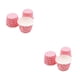 thumbnail image 3 of Naiovety 50 Uds. De vasos para helado, cuencos de postre de un solo uso, forro para vasos, envoltorios para pasteles, bandeja para hornear, Punto/Rosa 2piezas, 3 of 6