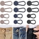 thumbnail image 3 of Toystoory 12 unids/set MaxHolding extensor de pantalones flexibles y elásticos botones extensores de línea suave Artesanía, 3 of 6