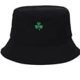 thumbnail image 4 of Wensltd Comfortable Fit Hats for Women St Patrick's Day Printed Bucket Hats Summer Lightweight and Breathable for Outdoor Black, 4 of 5