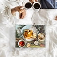 thumbnail image 7 of Acrylic Tray 15.7*11.8*1.9 Inch Transparent Tray Food Tray Tea Cup Tray Serving Trays Cosmetics Storage Kitchen Table Bathroom Sundry Storage Lovely Horse, 7 of 7