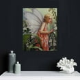 thumbnail image 4 of Nawypu Art Poster Lily of The Valley Fairy - Cicely Mary Barker Vintage Painting Canvas Wall Decor Canvas Painting Posters And Prints Wall Art Pictures for Living Room Bedroom Decor 16x20 inch, 4 of 4