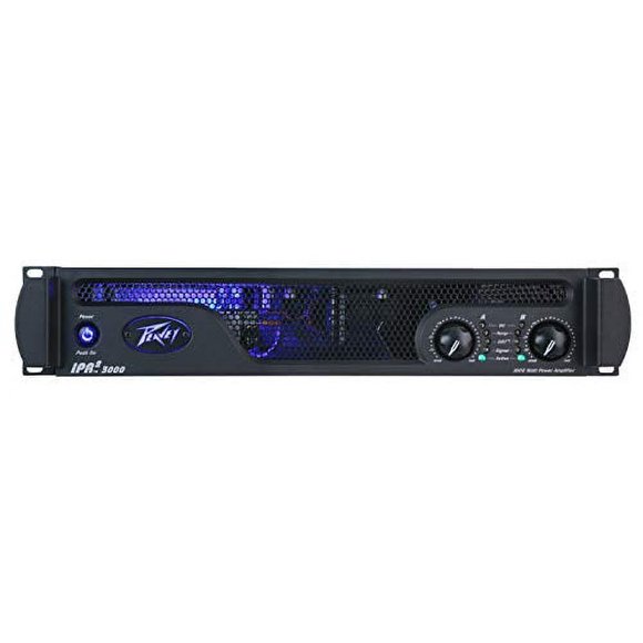Peavey IPR2 3000 Etapa de Potencia Profesional DJ Ligera de 2 Canales, Negro